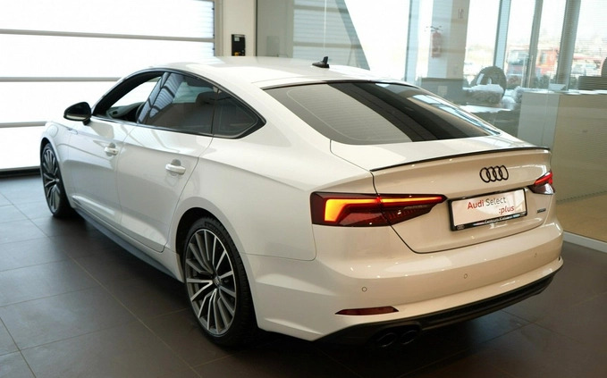 Audi A5 cena 179850 przebieg: 90295, rok produkcji 2019 z Rybnik małe 781